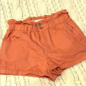 Paper Bag Waist Shorts